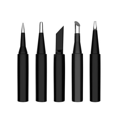 Temhyu Shuxiang Soldering Tips, 5-Pack, 900M Series, Black