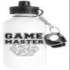 Luxogo Game Master Water Bottle, Stainless Steel, Traveller White view 1