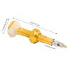 Nunafey Presta Valve Stems for Tubeless Bicycle Tires, 40 mm, Gold view 3