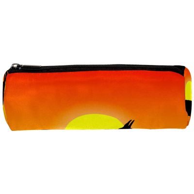 Alpaca, Llama and Cactus Sunset Pencil Case