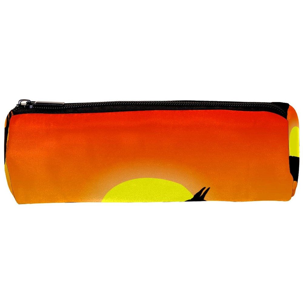 Alpaca, Llama and Cactus Sunset Pencil Case