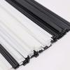 Geeyu ZHaonan ABS Plastic Welding Rods, Black/White, 25 cm, 2.5 × 5 mm, ABS White, 10 pcs view 1