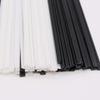 Geeyu ZHaonan ABS Plastic Welding Rods, Black/White, 25 cm, 2.5 × 5 mm, ABS White, 10 pcs view 2