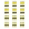SOIMISS 144-Piece Graduation Party Sticker Set view 1
