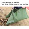 NSGJUYT Garden Waste Bag with Handles, Black view 3