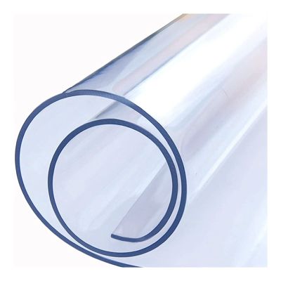 Clear PVC Tablecloth, Waterproof Crystal-Clear Table Protector, 3 mm, 115 x 230 cm