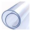 Clear PVC Tablecloth, Waterproof Crystal-Clear Table Protector, 3 mm, 115 x 230 cm view 1