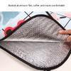 Lightweight Picnic Blanket 200 x 150 cm, 4 mm, Waterproof Retro Pattern, Carry Handle view 3