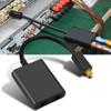 Digital Optical Audio Cable, 1-to-2 Output Optical Audio Splitter Adapter, Black view 3