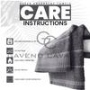 GC GAVENO CAVAILIA Super-Soft Egyptian Cotton Bath Towels, 2-Piece Set, Gray view 4