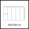 WallArena Non-Woven Photo Wallpaper, Space, 460 x 300 cm view 3
