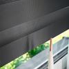 Tom'Shop Black Zebra Roller Blind, No-Drill Clamp Mount, 105 x 220 cm view 3