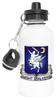 Hopestly Night Stalkers Reusable Aluminum Sports Travel Water Bottle, White view 1