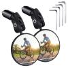 Bicycle Mirrors, 2-Pack, HD 360° Rotating & Folding Rearview Mirrors view 1