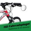 Bicycle Mirrors, 2-Pack, HD 360° Rotating & Folding Rearview Mirrors view 2