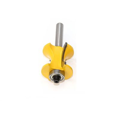 Architectural-Profile Corner Router Bit, 8 mm Shank