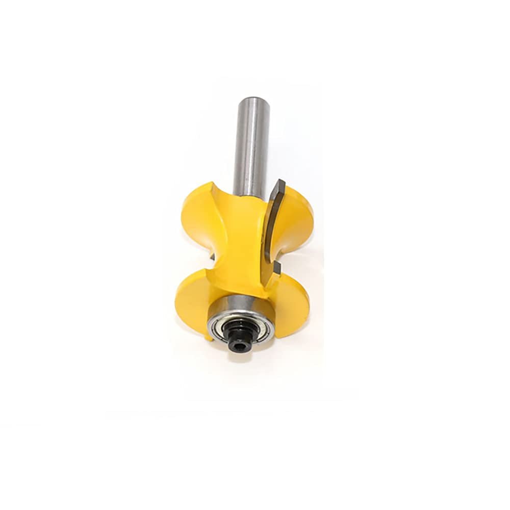 Architectural-Profile Corner Router Bit, 8 mm Shank
