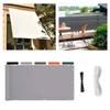 Amcerd Balcony Privacy Screen Without Drilling, 70 x 600 cm view 1