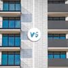 Amcerd Privacy Balcony Screen 60 x 750 cm, Wind and Sun Protection, Waterproof view 3