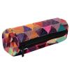 Pencil Case with Colorful Geometric Pattern view 3