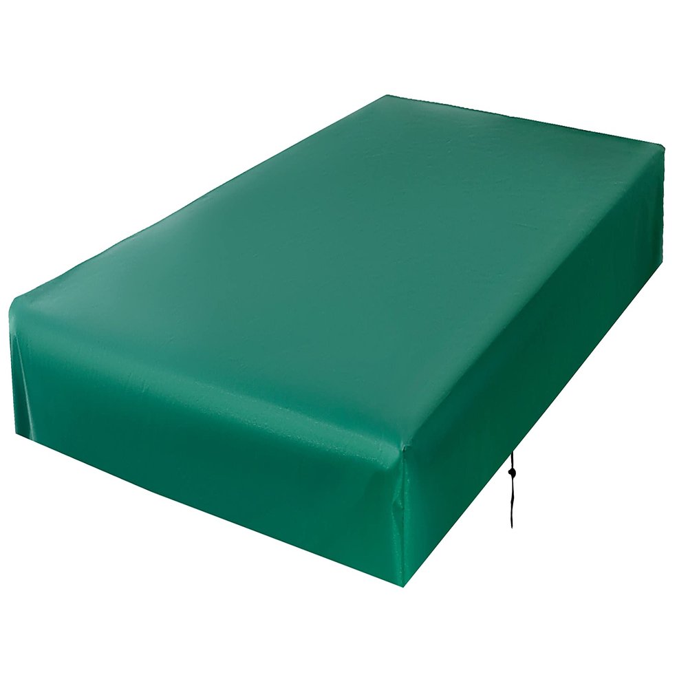 QINGMUSENLIN Waterproof Garden Table Cover, 420D Oxford, UV-Resistant, Windproof
