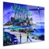 DECLINA Lady Full Moon Acrylic Glass Print, 120 x 80 cm view 1