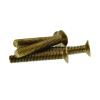 2–50 Pcs M2–M8 Brass Flat-Head Phillips Countersunk Screws, Computer Screws, M6 x 45 mm (5 Pcs) view 3