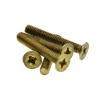 2–50 Pcs M2–M8 Brass Flat-Head Phillips Countersunk Screws, Computer Screws, M6 x 45 mm (5 Pcs) view 4