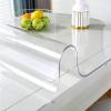 GSPURS Clear PVC Table Cover, Transparent Plastic Tablecloth, 1 mm, 95 x 190 cm view 2
