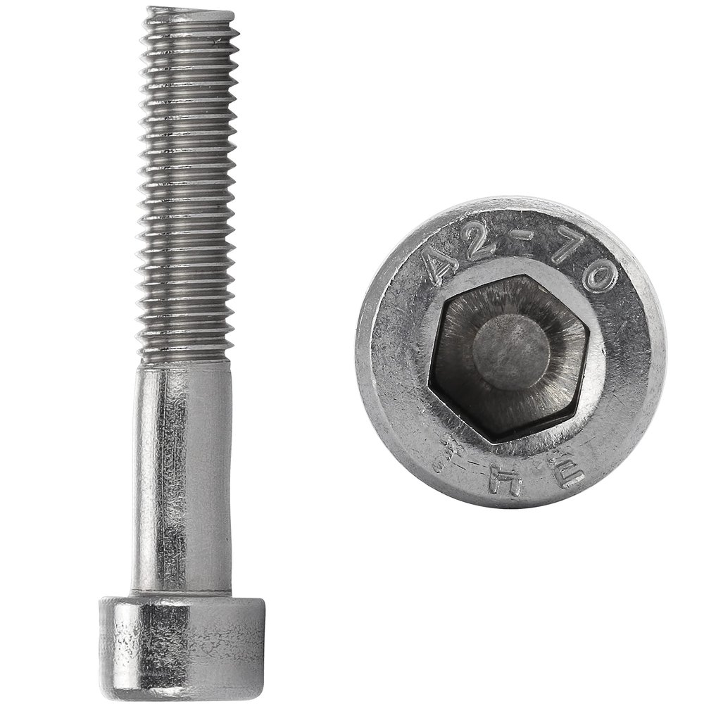 M2 x 3 mm Stainless Steel Socket Head Cap Screws, 250-Pack, DIN 912, FASTON