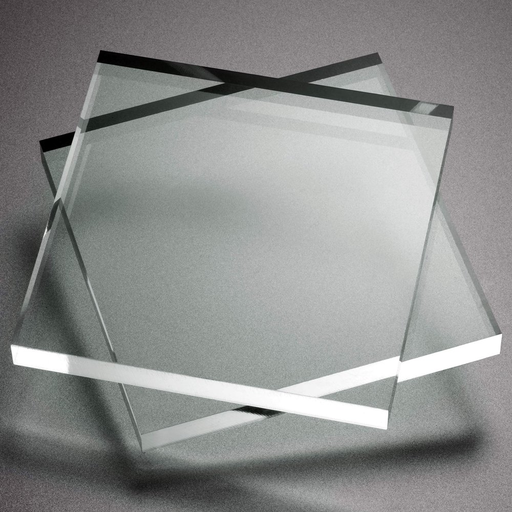 3 mm Transparent Methacrylate Glass or Acrylic Glass, Various Sizes and DIN Formats A6/A5/A4/A3/A2/A1/A0 (5 A4 Sheets, 210 x 297 mm)