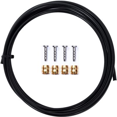 YBEKI 2500 mm High-Pressure Kevlar Disc Brake Hose Kit with Teflon & Brass Fittings, Compatible with Shimano BH59/BH90, SRAM Guide/DB/XX, Magura MT5/MT7, EN 14765 Certified