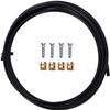 YBEKI 2500 mm High-Pressure Kevlar Disc Brake Hose Kit with Teflon & Brass Fittings, Compatible with Shimano BH59/BH90, SRAM Guide/DB/XX, Magura MT5/MT7, EN 14765 Certified view 1