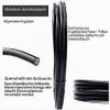 YBEKI 2500 mm High-Pressure Kevlar Disc Brake Hose Kit with Teflon & Brass Fittings, Compatible with Shimano BH59/BH90, SRAM Guide/DB/XX, Magura MT5/MT7, EN 14765 Certified view 4