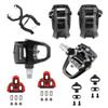 Venzo 4-in-1 Shimano SPD-SL & SPD-Compatible Pedal Set with Toe Cages and Removal Tool view 1