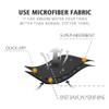 Microfiber Beach Towel Groe, Chickw1 Lightweight Portable Rectangular Bath Towel, Quick-Drying and Absorbent, for Pool, Travel, Vacation, Beach Gift (Moon, 150 x 180 cm) view 2