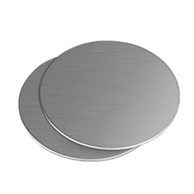 2-Pack 304 Stainless Steel Round Plates, 100 mm Diameter, 2.0 mm Thick