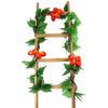 DUO ER 5-Strand Artificial Strawberry Vine, Decorative Faux Plant for Garden and Yard Decor view 1