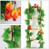 DUO ER 5-Strand Artificial Strawberry Vine, Decorative Faux Plant for Garden and Yard Decor view 4