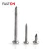 FASTON Pan-Head Sheet Metal Screws TX 2.2 x 6.5 mm, Stainless Steel A2/V2A, 20 pcs view 3
