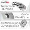 50 EPDM Sealing Washers 8.4 x 16 mm for M8 Screws, Stainless Steel A2/V2A view 2