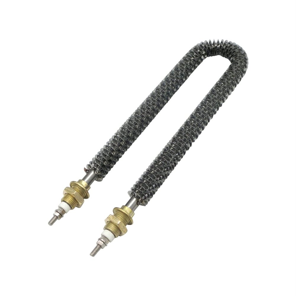 JINGERL U-Type M18/M16 Electric Finned Heating Tube, U-Shaped Finned Heating Element, 220V 500W/800W/1000W/1200W