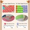 Moxiaa 5D Full Drill Colorful Feather Diamond Painting Kit, 70 x 200 cm view 2