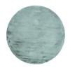 Round High-Pile Rug – Comfy Supreme Turquoise – 120 cm view 1