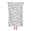 French Bulldog Puppy Microfiber Beach Towel, Large Bath Towel for Adults, Absorbent, Quick-Drying, 80 x 130 cm view 1