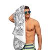 French Bulldog Puppy Microfiber Beach Towel, Large Bath Towel for Adults, Absorbent, Quick-Drying, 80 x 130 cm view 4
