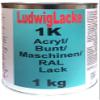 LudwigLacke 1K Machine Paint, 1 kg, RAL 7037 Dust Gray, Glossy view 1