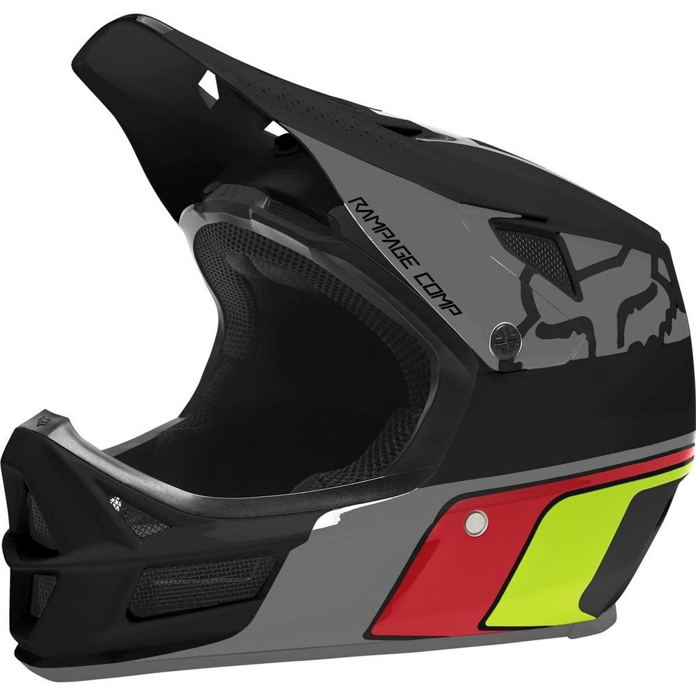 Fox Rampage Comp Helmet Drtsrfr, CE Stone L