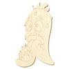 Wooden Chili V2 – Craft Decoration, 5–50 cm, Pack of 50, 28 cm High view 1