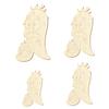 Wooden Chili V2 – Craft Decoration, 5–50 cm, Pack of 50, 28 cm High view 2